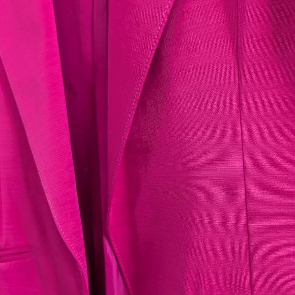 Escada Margaretha Ley Vintage Designer Barbie Pink Fuchsia Blazer 34 - Picture 5 of 10